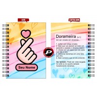 Agenda Significado Dorameira Personalizado com Nome