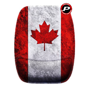 Mouse Pad Bandeira do Canadá Flag Ergonômico com Apoio de Pulso