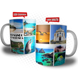 Caneca Fernando de Noronha Souvenir Lembrança de Pernambuco