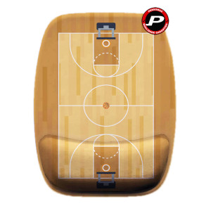 Mouse Pad Quadra de Basquete Criativo Jogo Cesta Ergonômico