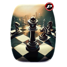 Mouse Pad Peças Tabuleiro Jogo de Xadrez Chess Ergonômico