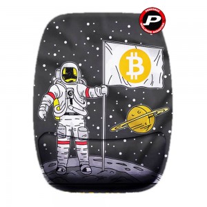 Mouse Pad Bitcoin To The Moon BTC Trader Cripto Investidor Ergonômico