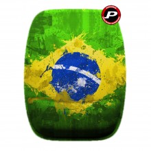 Mouse Pad Bandeira do Brasil Aquarela Flag BR Ergonômico