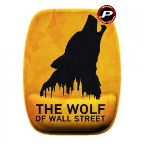 Mouse Pad com Apoio Investidor Lobo de Wall Street Trader B3