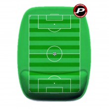 Mouse Pad Campo de Futebol Gramado Verde Soccer Ergonômico