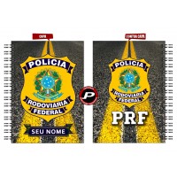  Agenda PRF Permanente Polícia Rodoviária Federal com Seu Nome