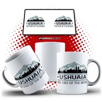 Caneca Ushuaia Lembrança Viagem Souvenir Patagônia Argentina