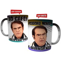 Caneca Dr Now Kg Mortais Frase Meme Só Café Solta Esse Pão