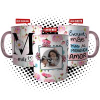 Caneca Mãe Personalizada com Foto - Se Escreve Mãe Mas Se Pronuncia Amor