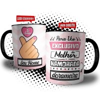 Caneca Namorada Dorameira Personalizada Presente Dia Dos Namorados