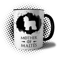 Caneca Mother Of Maltês Presente Mãe de Cachorro Pet