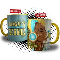 Caneca Logun Edé - Coleção Orixás da Umbanda e Candomblé