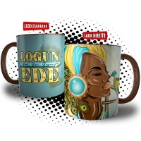 Caneca Logun Edé - Coleção Orixás da Umbanda e Candomblé