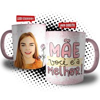 Caneca Caricatura Mãe Você é a Melhor