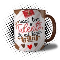 Caneca de Páscoa Você Tem o Talento de me Fazer Feliz