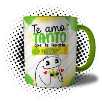 Caneca Flork Páscoa Te Amo Tanto Que Te Levaria ao Caribe