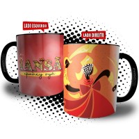 Caneca Iansã - Coleção Orixás Umbanda