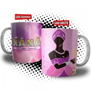 Caneca Nanã - Coleção Orixás Umbanda