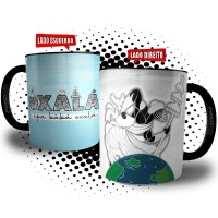 Caneca Oxalá - Coleção Orixás Umbanda e Candomblé