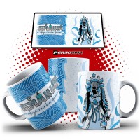 Caneca Iemanjá Rainha do Mar - Coleção Orixás Umbanda