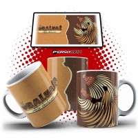 Caneca Obaluaê - Coleção Orixás Umbanda