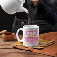 Caneca Feminista - Ninguém Segura uma Mulher Segura