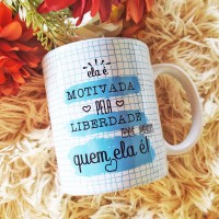 Caneca Dia da Mulher Personalizada com Nome