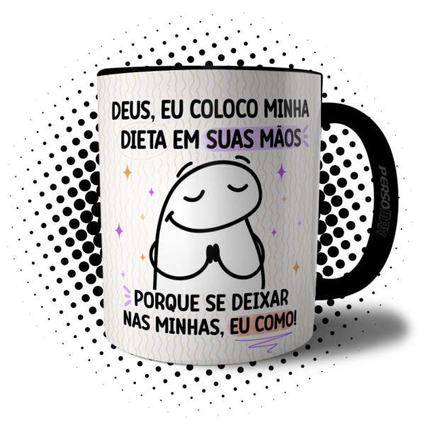 Caneca café florks meme engraçados - Desconto no Preço