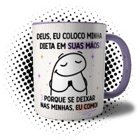 Caneca Frase Dieta Flork Meme Engraçado Divertida Humor Kkk