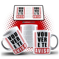 Caneca Divertida Frase Vou Ver e Te Aviso