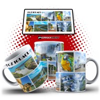 Caneca Cidade de Foz Iguaçu Souvenir Lembrança Cataratas