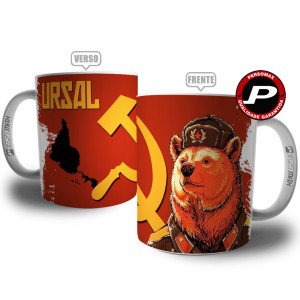 Caneca Ursal Meme União das Repúblicas Socialistas