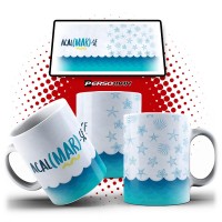 Caneca Acalmar-se - Coleção Mar