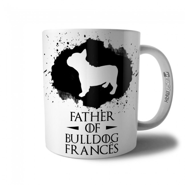 Caneca Father Of Bulldog Francês Presente Pai de Cachorro Pet