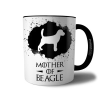 Caneca Mother Of Beagle Presente Mãe de Cachorro Pet