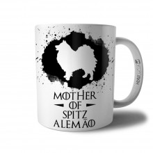 Caneca Mother Of Spitz Alemão Presente Mãe de Cachorro Pet