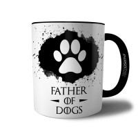 Caneca Father Of Dogs Presente Pai de Cachorro