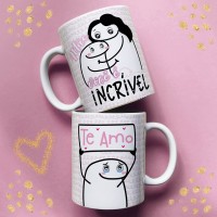 Caneca Flork Mãe Você é Incrível, Te Amo