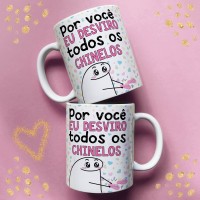 Caneca Mãe Flork Por Você Eu Desviro Todos os Chinelos