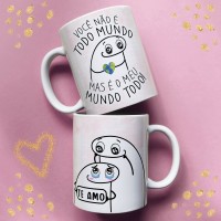 Caneca Mãe Você Não é Todo Mundo, Mas é Meu Mundo Todo