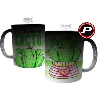 Caneca Fofa Como Um Cacto