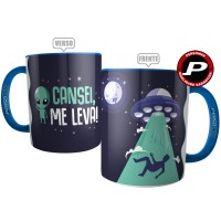 Caneca Meme Cansei, Me Leva - ET Ufo Extraterrestre Disco Voador