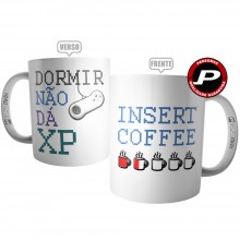 Caneca Gamer Dormir Não Dá Xp - Insert Coffee