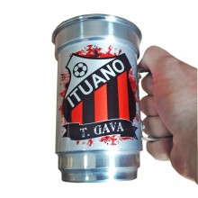 Caneca de Chopp de Time de Futebol Personalizada com Nome