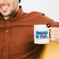 Caneca Prof Presente Professor - Café Ensinar Dormir Repetir