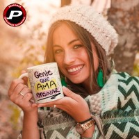 Caneca Presente Professora Coruja - Gente Que Ama Ensinar