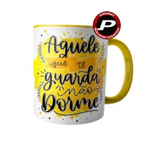 Caneca Religiosa Bíblica - Aquele Que Te Guarda Não Dorme