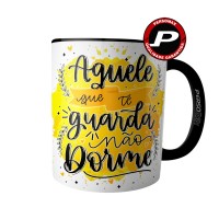 Caneca Religiosa Bíblica - Aquele Que Te Guarda Não Dorme