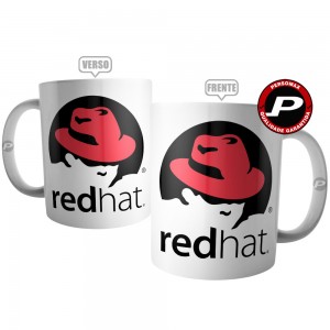Caneca Red Hat Linguagem Ti Dev Linux