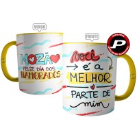 Caneca Para Namorado - Mozão Você é a Melhor Parte de Mim